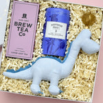 Load image into Gallery viewer, The Baby Dinosaur &amp; Tea Gift Box
