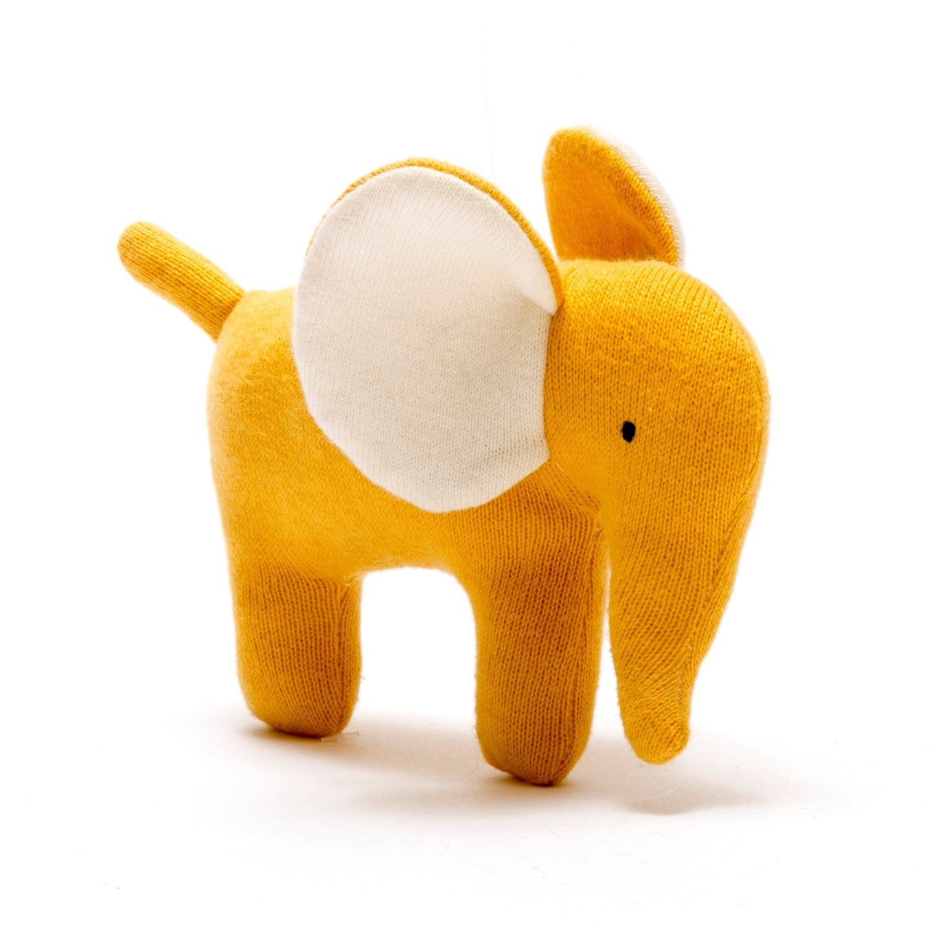 Organic Mustard Elephant Toy